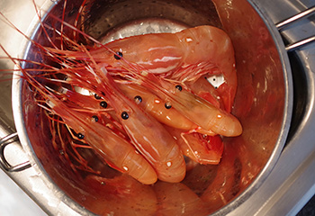 spot prawns