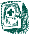 A first aid kit