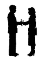 Figure 4 shows a picture of two people shaking hands as an example of direct contact exposure to an infectious source.