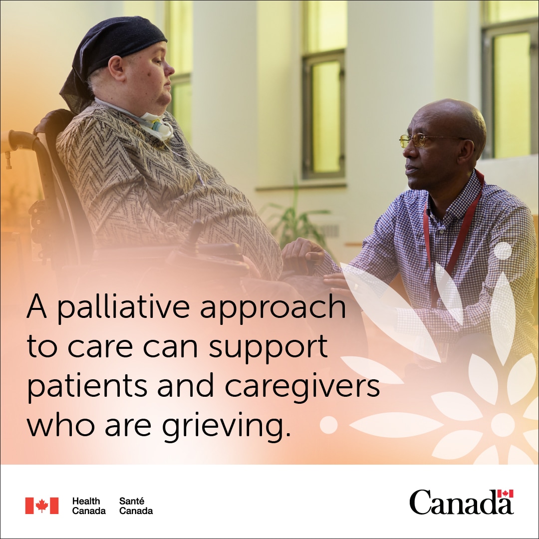 Help patients and caregivers grieve by supporting their emotional, social and spiritual needs.