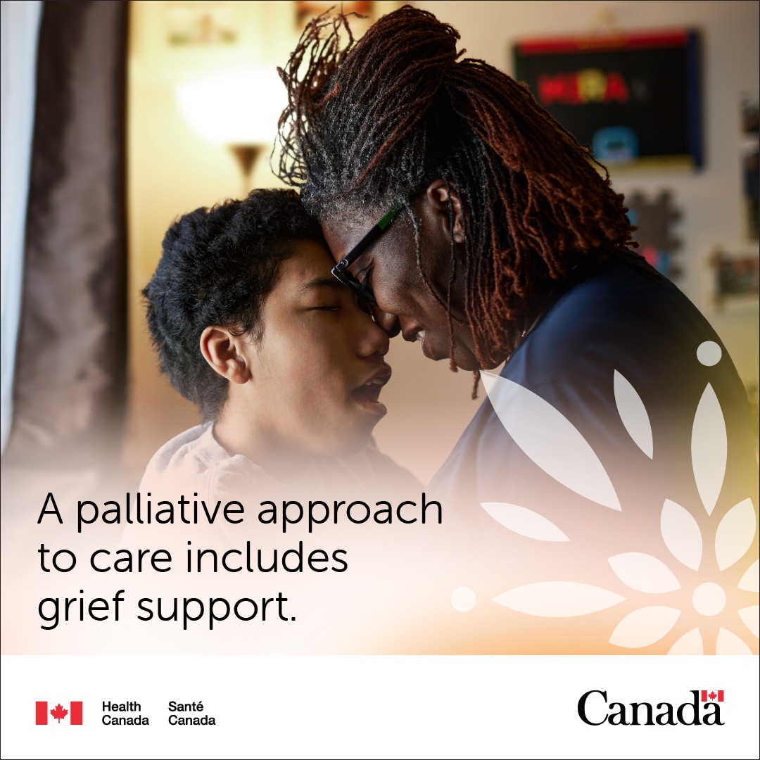 A palliative approach to care connects people living with serious illness and those closest to them to local grief supports.