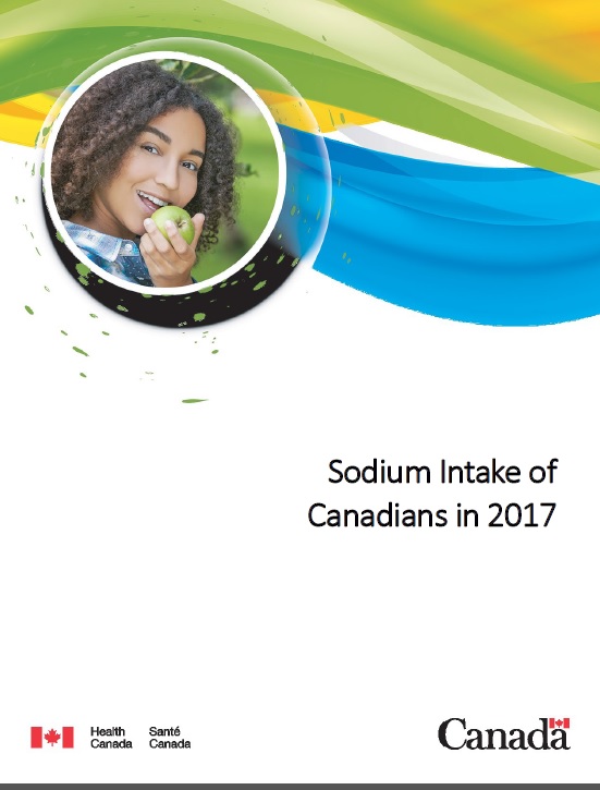 Sodium Intake of Canadians in 2017