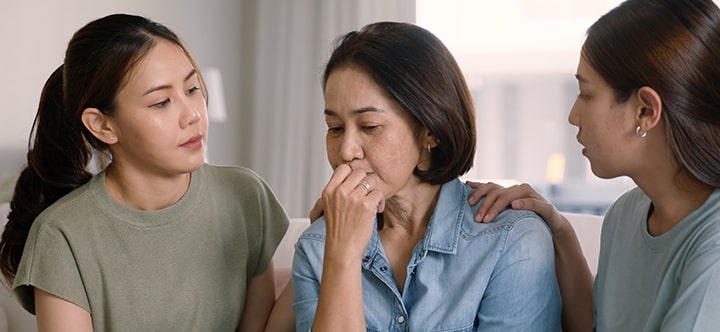 Offer patient and caregiver support