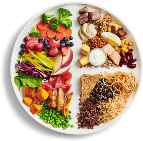 Figure 2. Canada's food guide plate