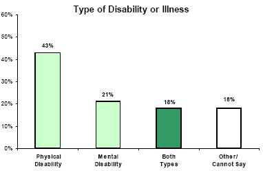 Type of Disability or Illness