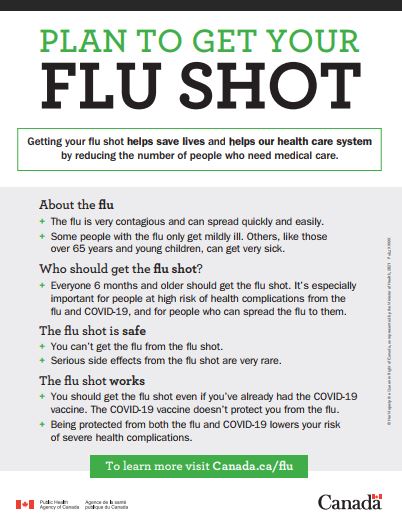 Plan to get your flu shot
