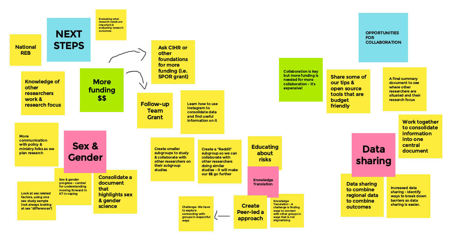 Whiteboard: Next Steps and Opportunities for Collaboration - Board 2