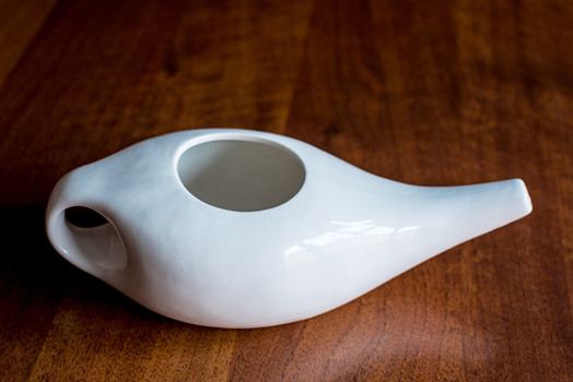 Pot neti en céramique
