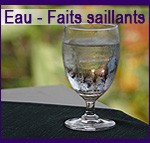 Eau - Faits saillants