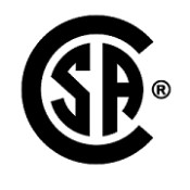 CSA certification mark for Canada