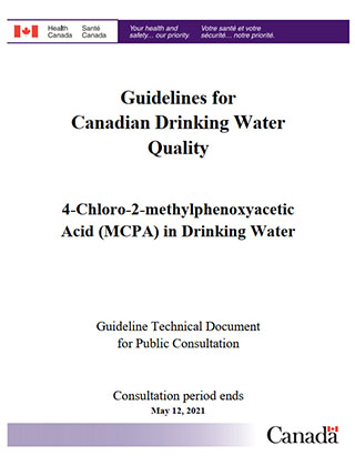 Guidelines for Canadian Drinking Water Quality