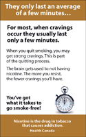 They only last an average of a few minutes...