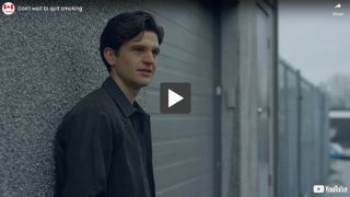 A video thumbnail for Don't wait to quit smoking