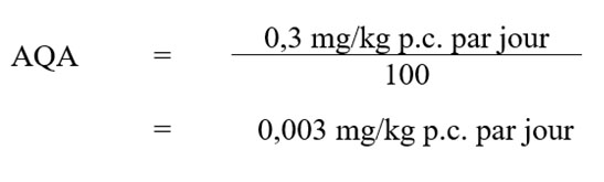 Équation 1