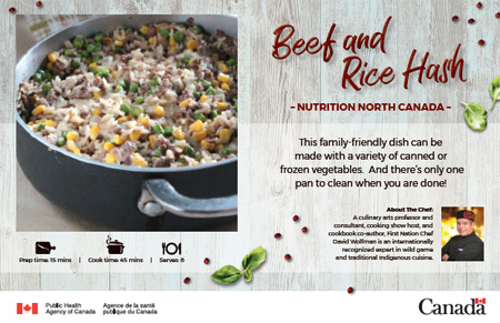 Beef and Rice Hash